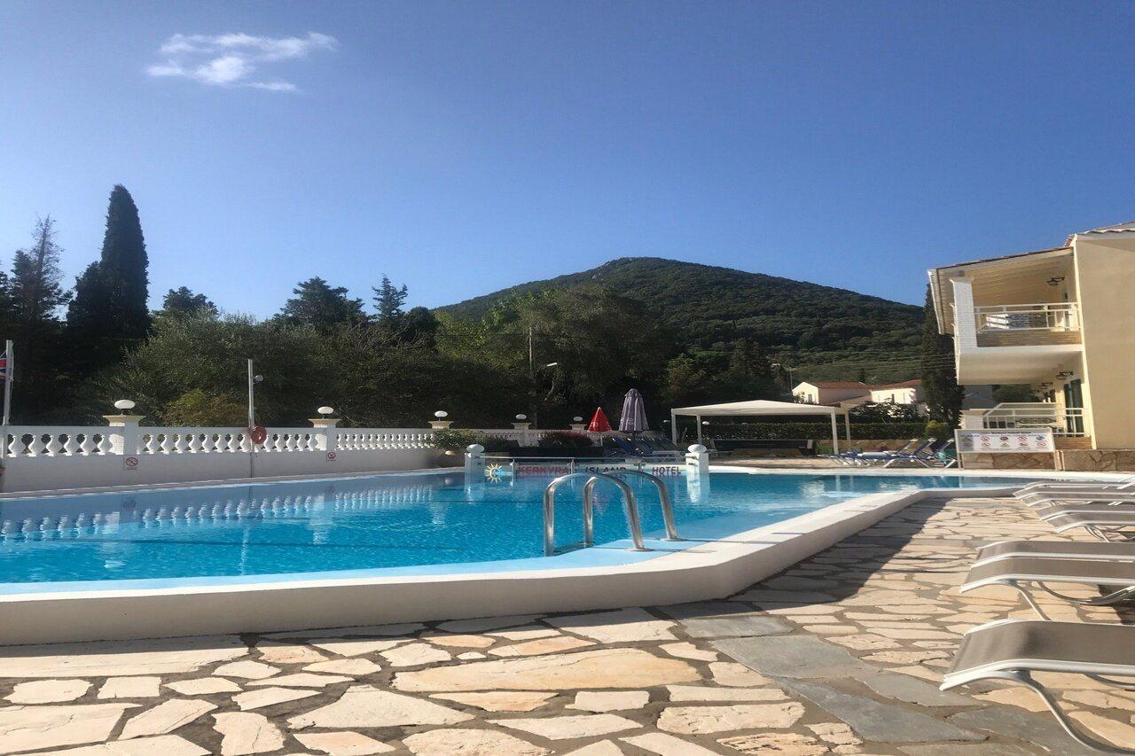 Kerkyra Beach Hotel&Apartments Benitses  Exterior foto