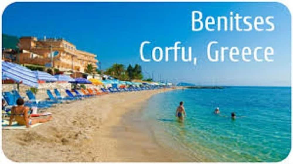 Kerkyra Beach Hotel&Apartments Benitses  Exterior foto